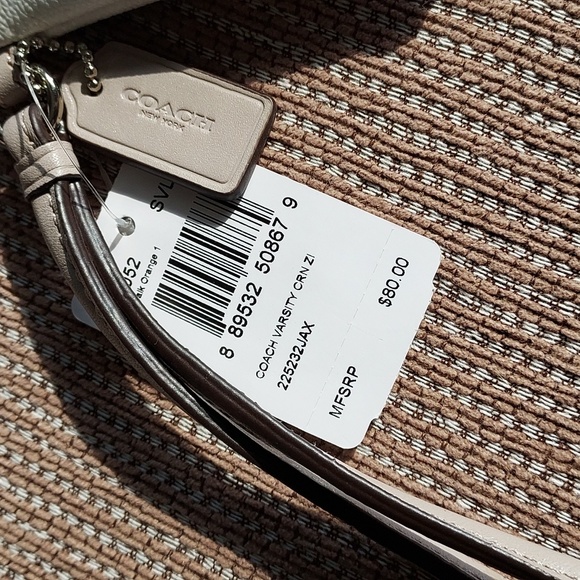 Coach Varsity wristlet, NWT - Picture 3 of 12